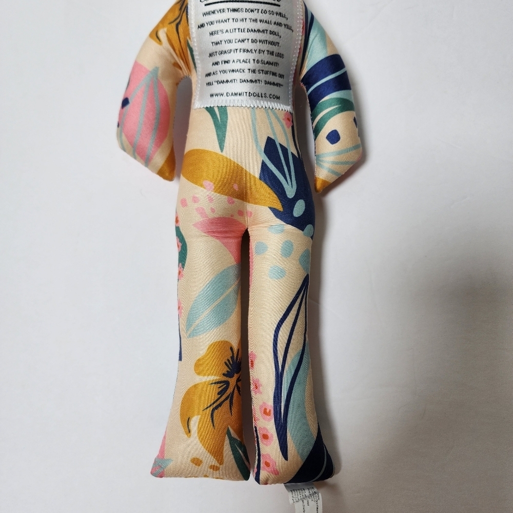 Dammit Stress Relief Squishy Doll Gag Gift 12 Inches Tall Multi Color - Picture 5 of 6